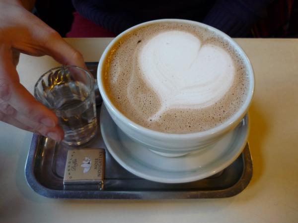 Mammacoffee - kavárna Vodičkova - cappuccino